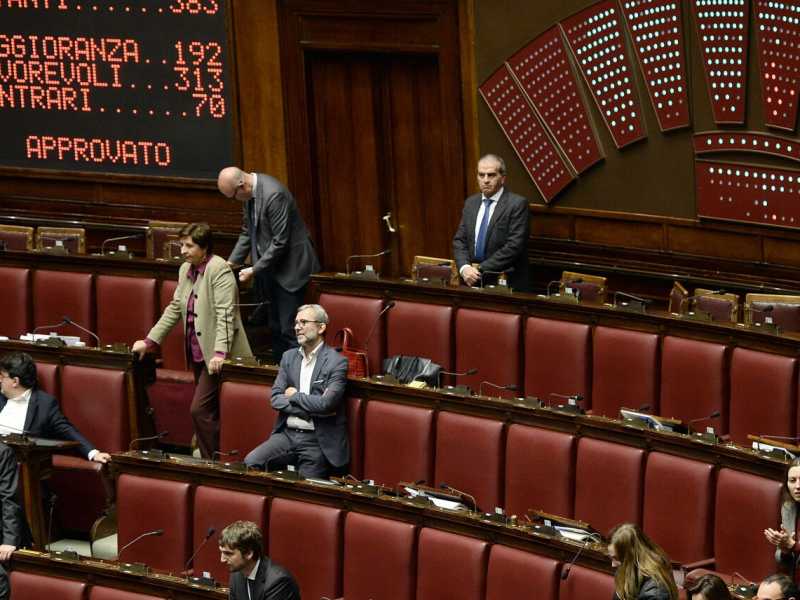 Camera dei Deputati - Dibattito su Legge di Bilancio (LaPresse)