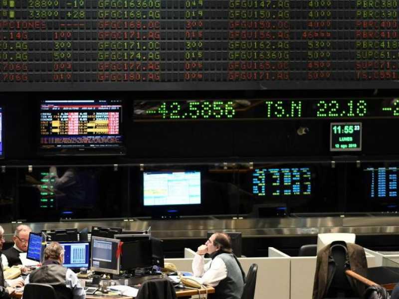 Borsa Argentina (Foto LaPresse)