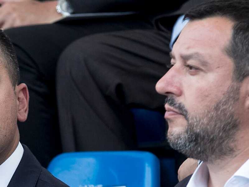 Di Maio e Salvini (Foto LaPresse)