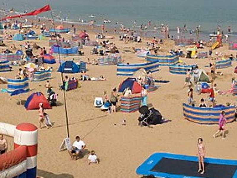 Joss Bay a Broadstairs, nel Regno Unito (foto Wikimedia Commons)