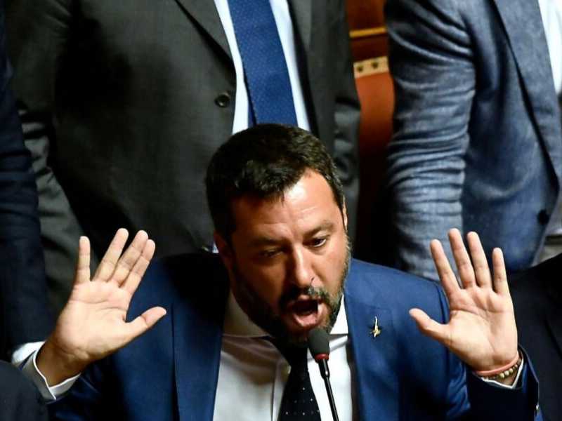 Matteo Salvini (foto LaPresse)