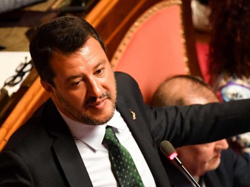Matteo Salvini (foto LaPresse)