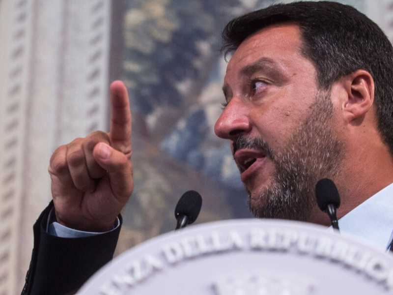 Matteo Salvini (foto LaPresse)