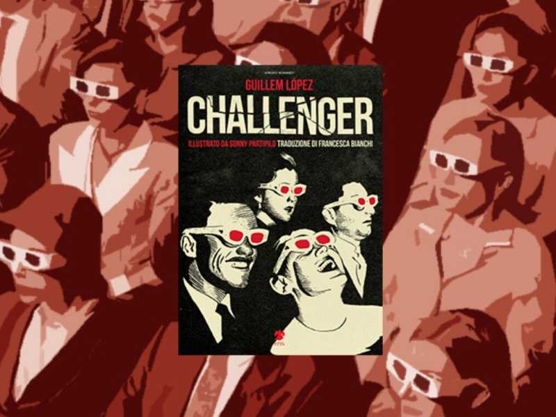 La copertina di Challenger, di Guillem L&ograve;pez