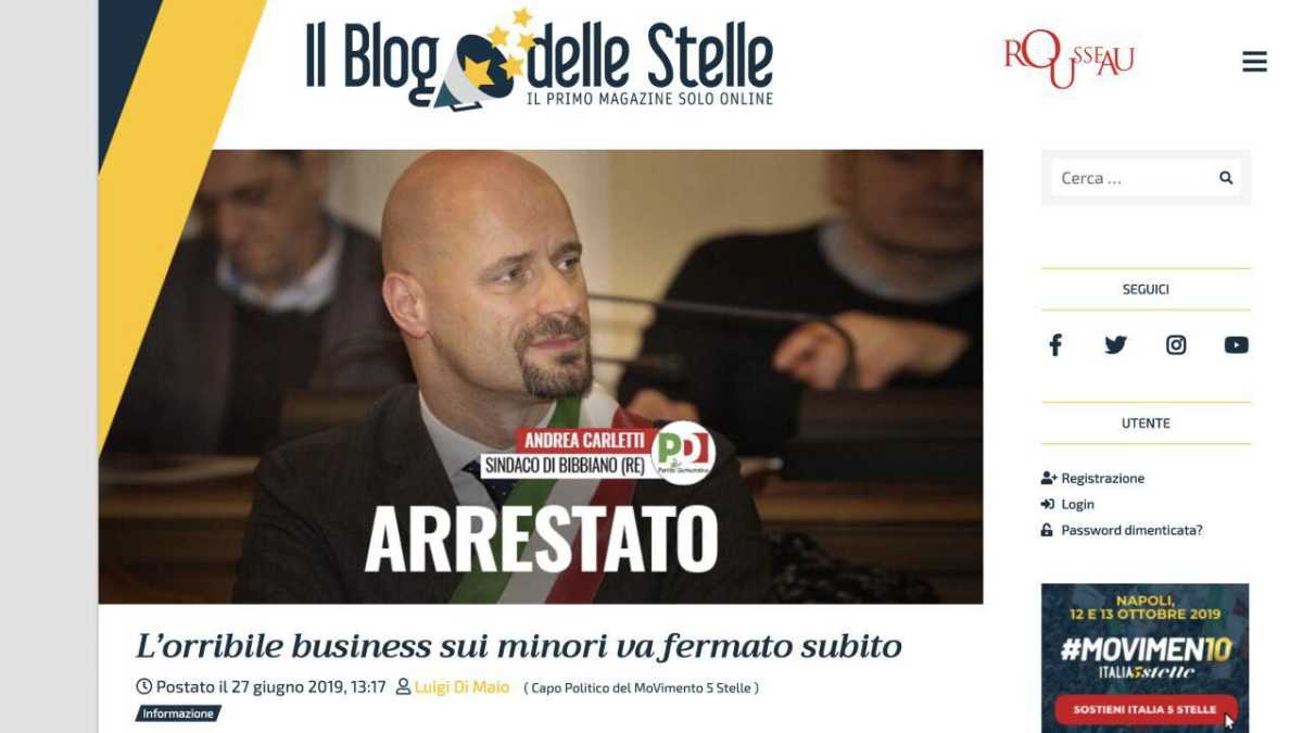 Immagine di Anche il Pd di Bibbiano non mette veti all'accordo con il M5s