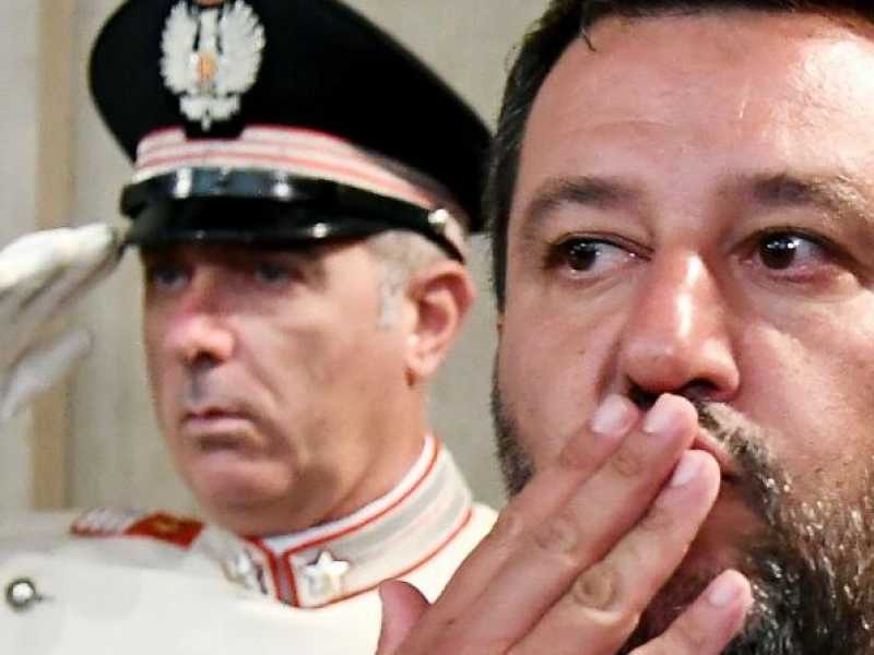 Matteo Salvini (foto LaPresse)