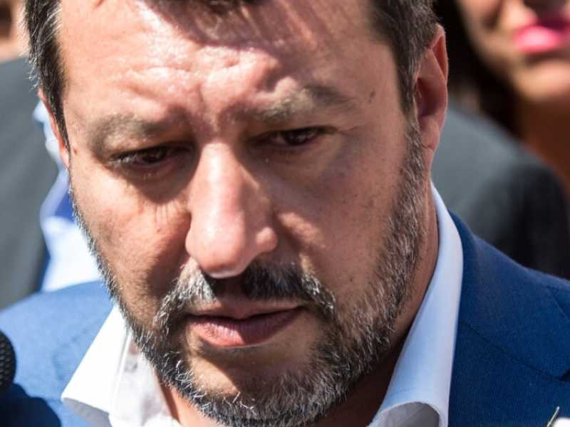 Il ministro dell'Interno Matteo Salvini (foto LaPresse)