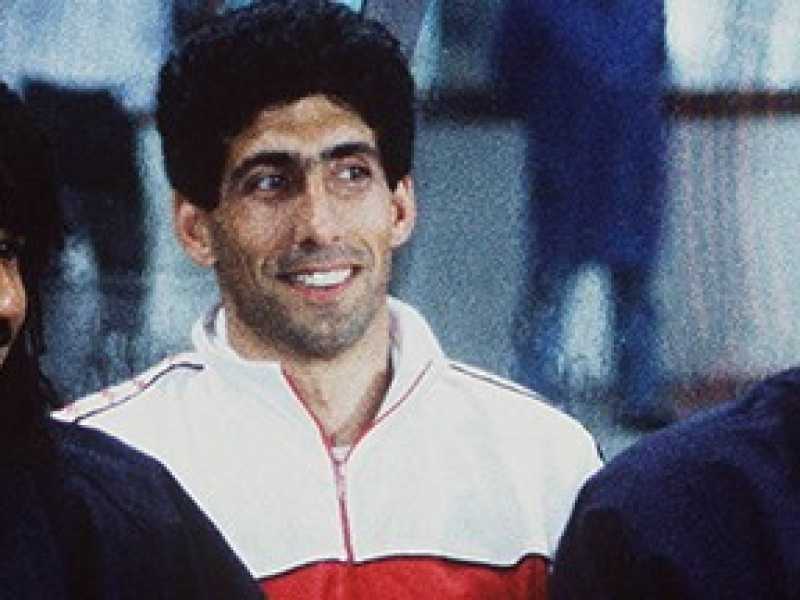 Giovanni Battista Monti con Ruud Gullit ed Andrea Pazzagli (foto tratta dal profilo Twitter del Ac Milan)