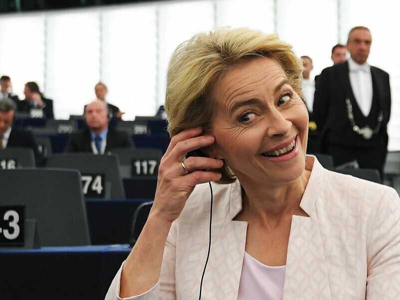 Ursula von der Leyen (foto LaPresse)