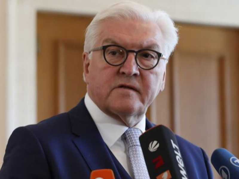 Il presidente della Germania Frank-Walter Steinmeier (foto LaPresse)