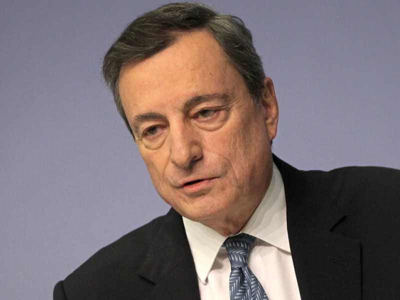 Mario Draghi (foto LaPresse)