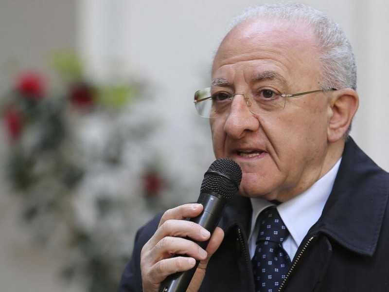 Vincenzo De Luca (LaPresse foto)