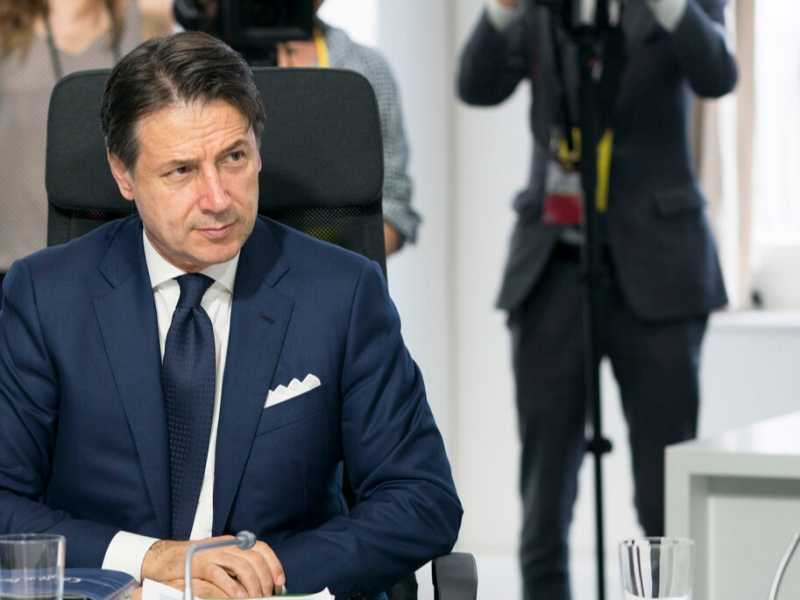 Giuseppe Conte (foto LaPresse)