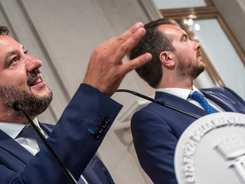 Matteo Salvini (foto LaPresse)