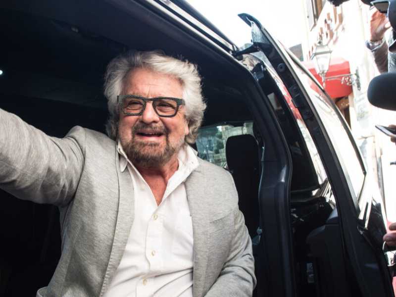 Beppe Grillo (foto LaPresse)