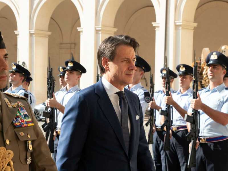 Giuseppe Conte (foto LaPresse)