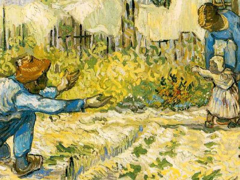Primi passi, Van Gogh (1890)