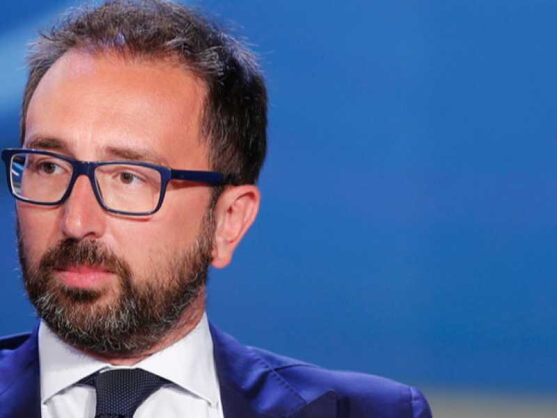 Il ministro della Giustizia, Alfonso Bonafede (foto LaPresse)