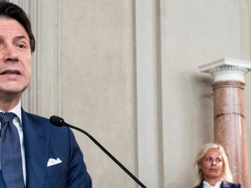 Il premier Giuseppe Conte (foto LaPresse)