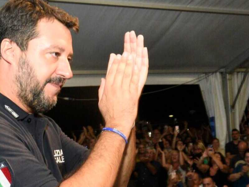 Matteo Salvini (foto LaPresse)