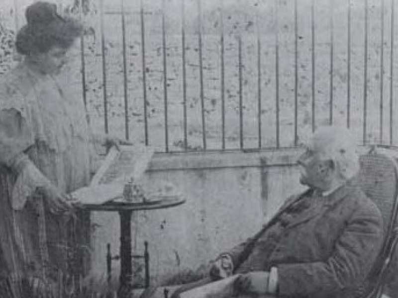 Adelaide Bernardini e Luigi Capuana (Wikipedia)