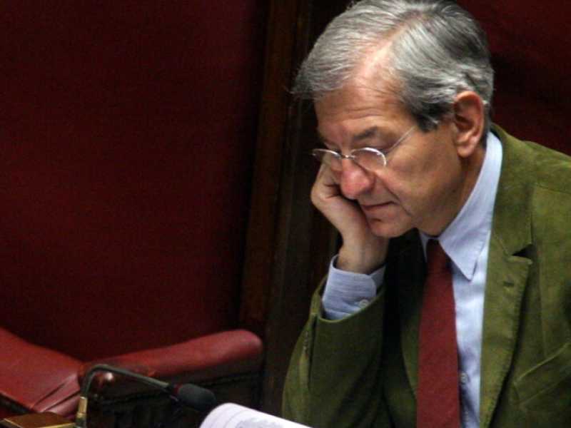Il presidente emerito della Camera dei deputati Luciano Violante (foto LaPresse)