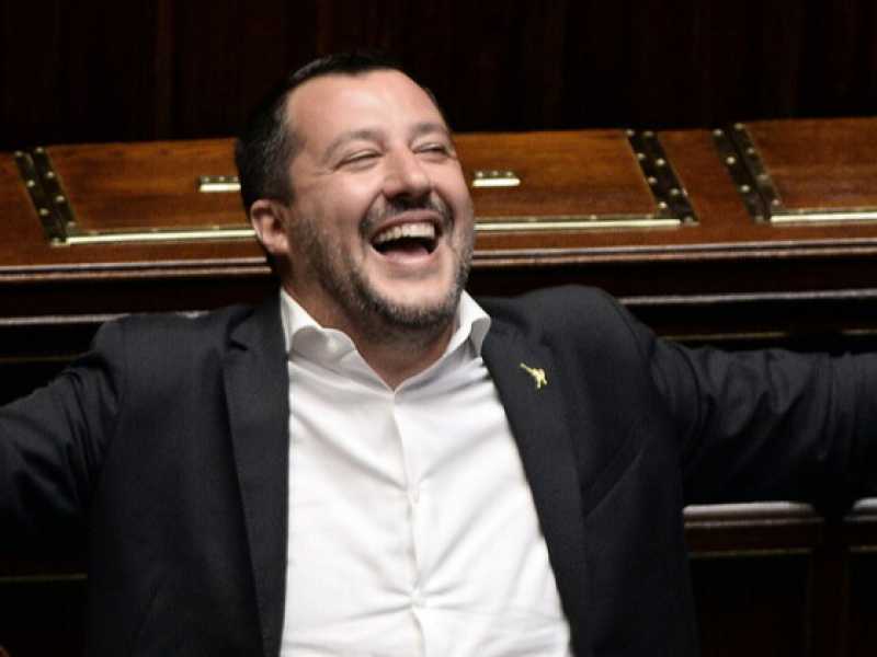 Matteo Salvini (foto LaPresse)