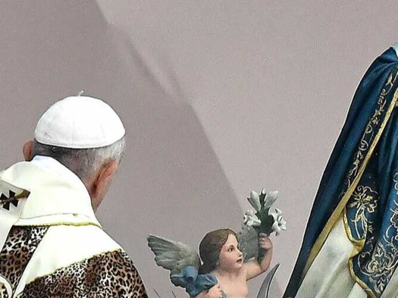 Papa Francesco (foto LaPresse)
