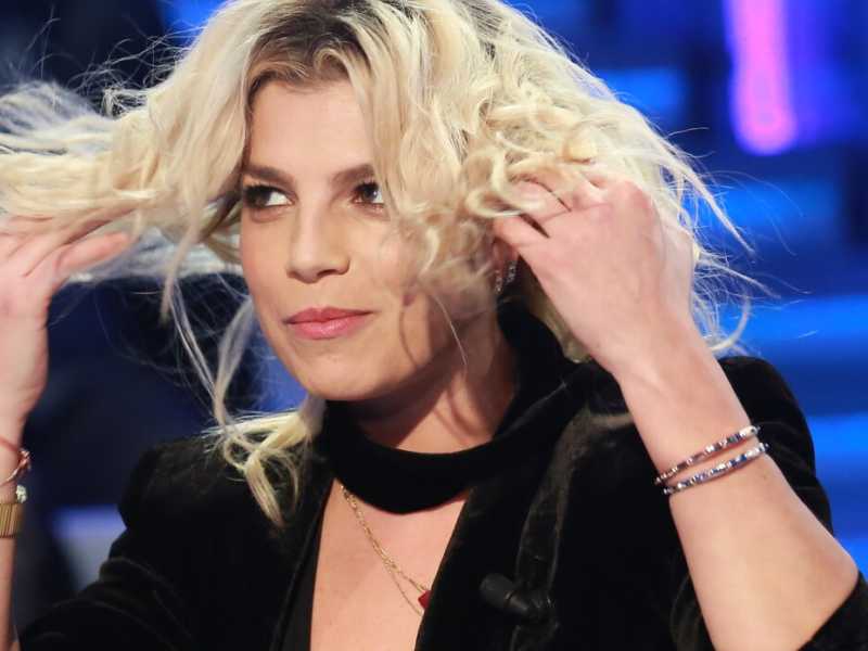 Emma Marrone a Domenica In (foto Stefano Colarieti/ LaPresse)