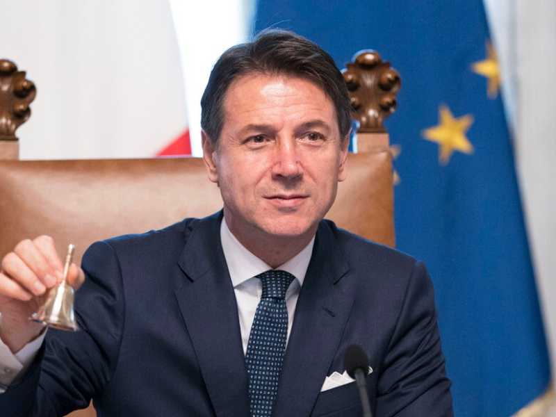 Il premier Giuseppe Conte (foto LaPresse)