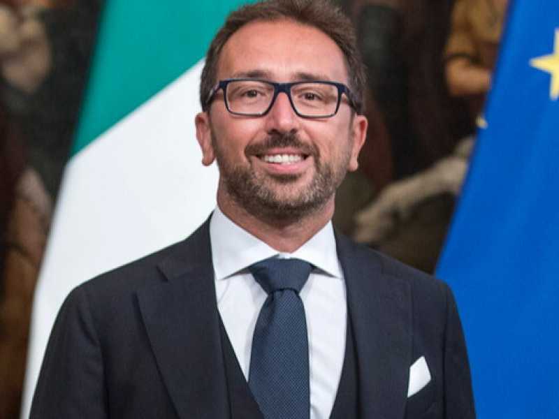 Il ministro della Giustizia, Alfonso Bonafede, confermato anche nel Conte bis (foto LaPresse)