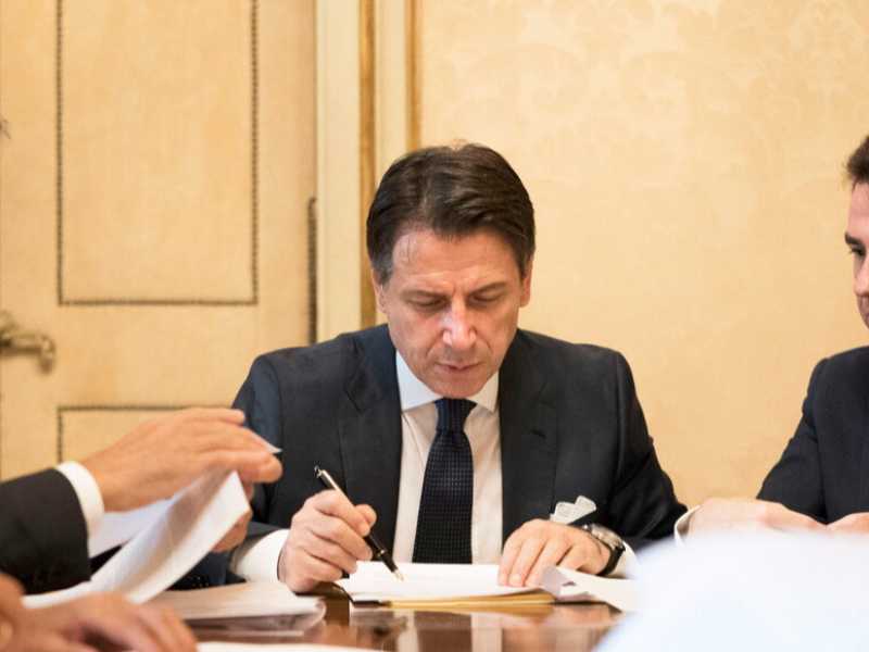 Giuseppe Conte (foto LaPresse)