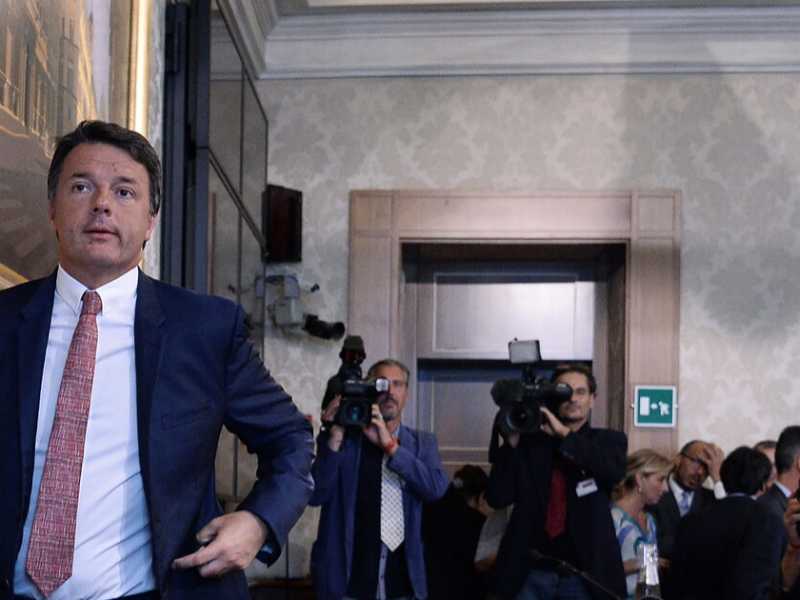 Matteo Renzi (foto LaPresse)