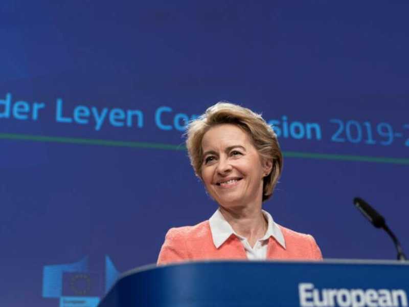 Ursula von der Leyen (foto LaPresse)