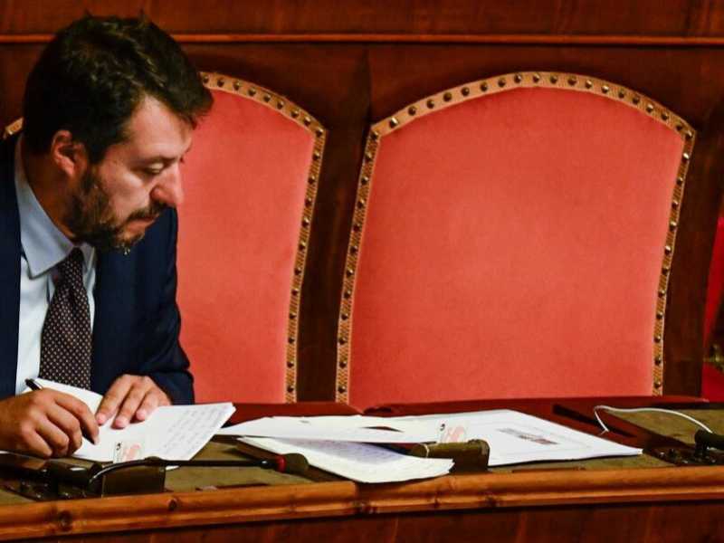 Matteo Salvini (foto LaPresse)