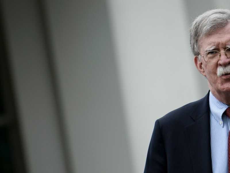 John Bolton alla Casa Bianca (foto LaPresse)