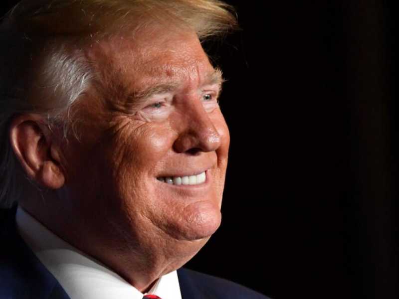 Il presidente americano Donald Trump (foto LaPresse)