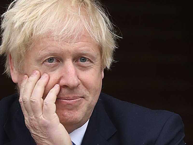 Il premier britannico Boris Johnson (foto LaPresse)