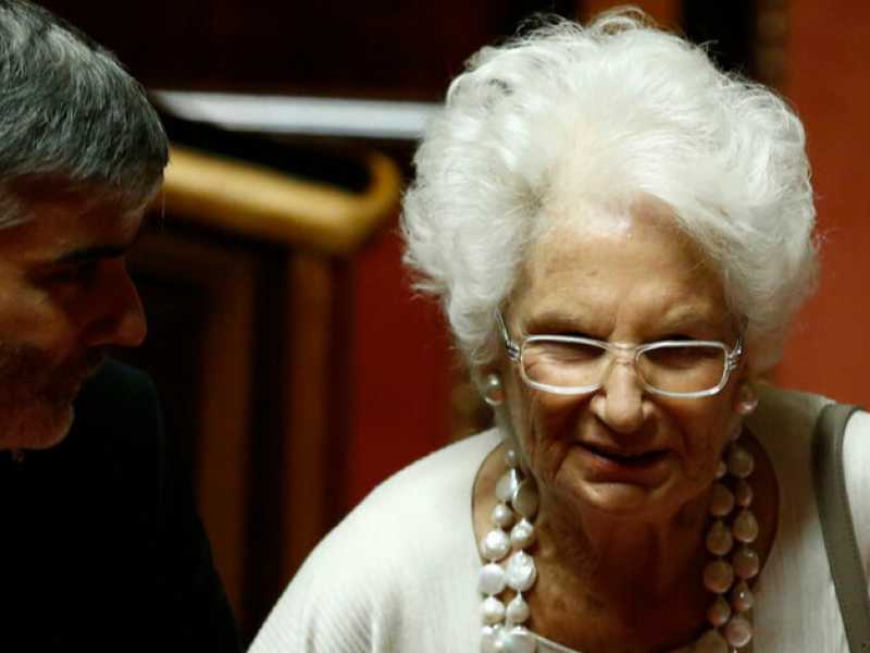 Liliana Segre (foto LaPresse)
