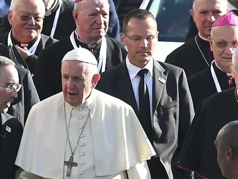 Papa Francesco (foto LaPresse)
