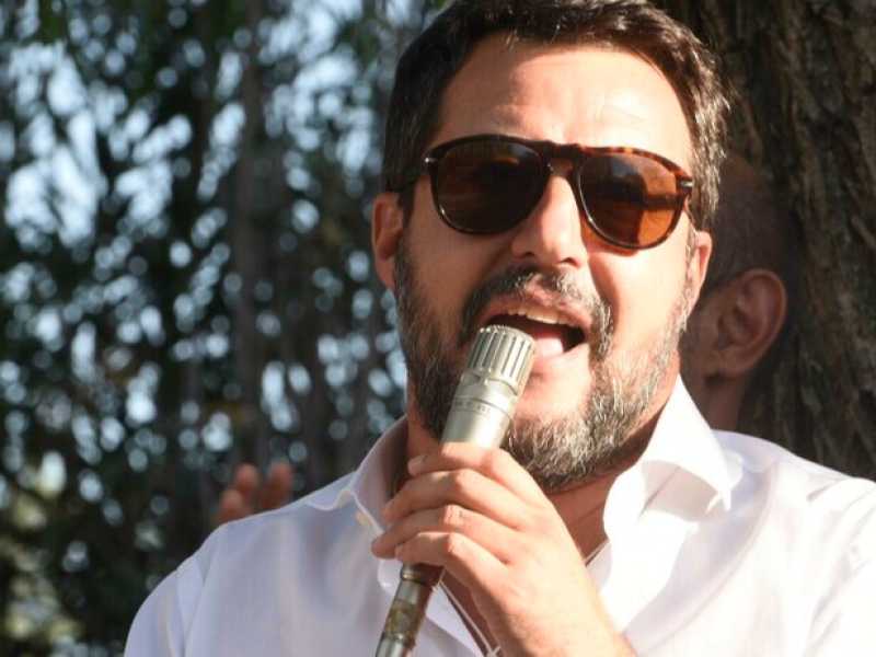 Matteo Salvini (foto LaPresse)