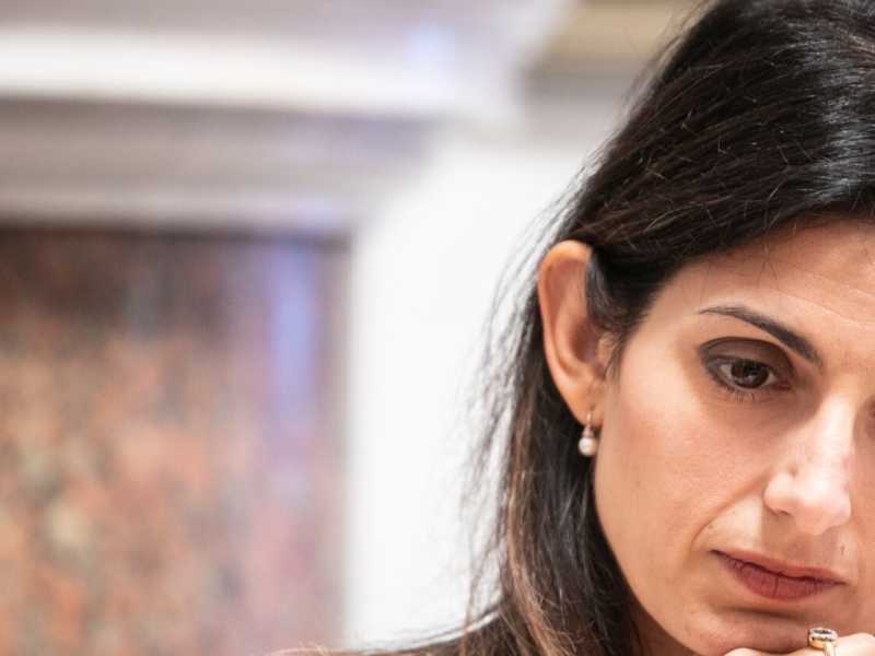 Virginia Raggi, sindaco di Roma (foto LaPresse)
