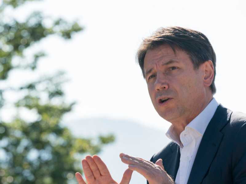 Giuseppe Conte (foto LaPresse)
