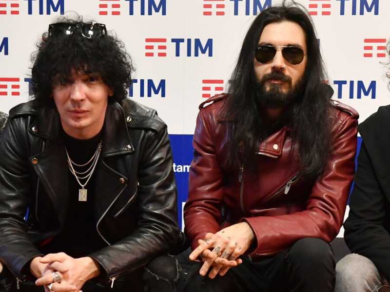 Gli Zen Circus a Sanremo 2019 (foto LaPresse)
