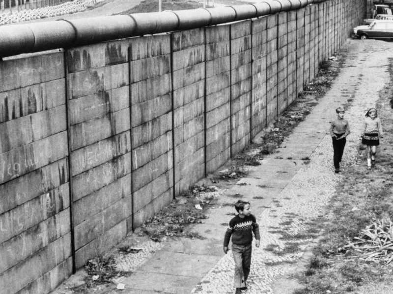 Muro di Berlino - Foto LaPresse