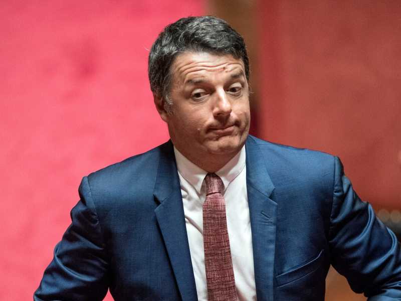 Matteo Renzi (foto LaPresse)