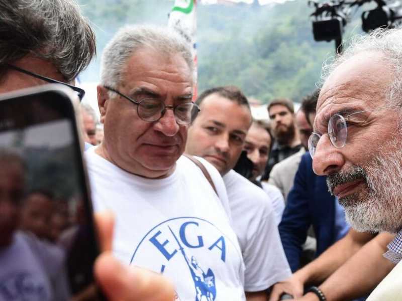 Raduno della Lega a Pontida: Salvini chiude la tradizionale kermesse leghista (Foto LaPresse)