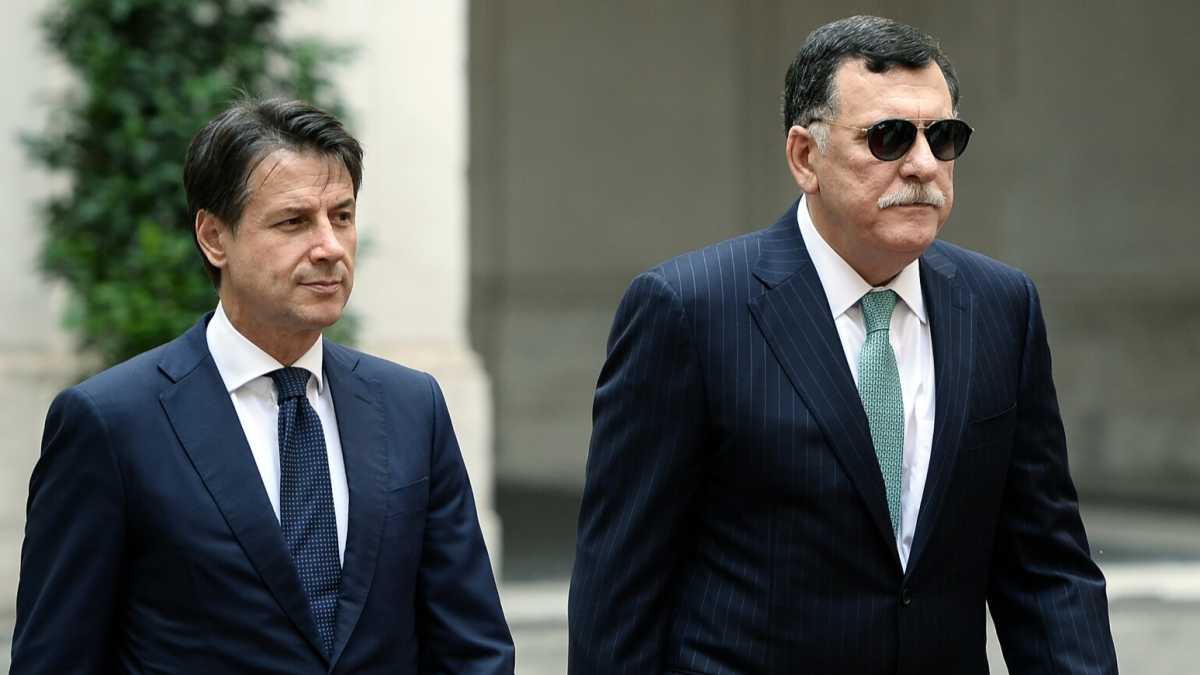 Immagine di Serraj fa due giorni di anticamera per capire se Conte è un alleato o no