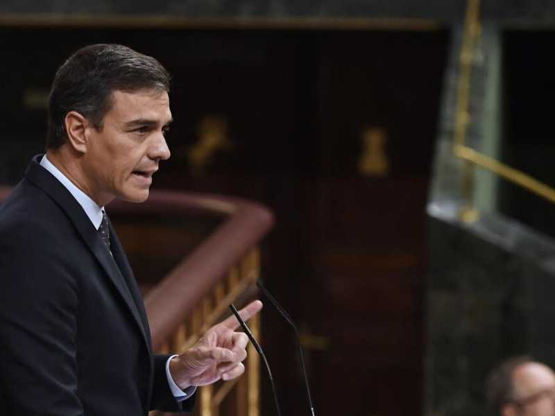 Pedro S&aacute;nchez (foto LaPresse)