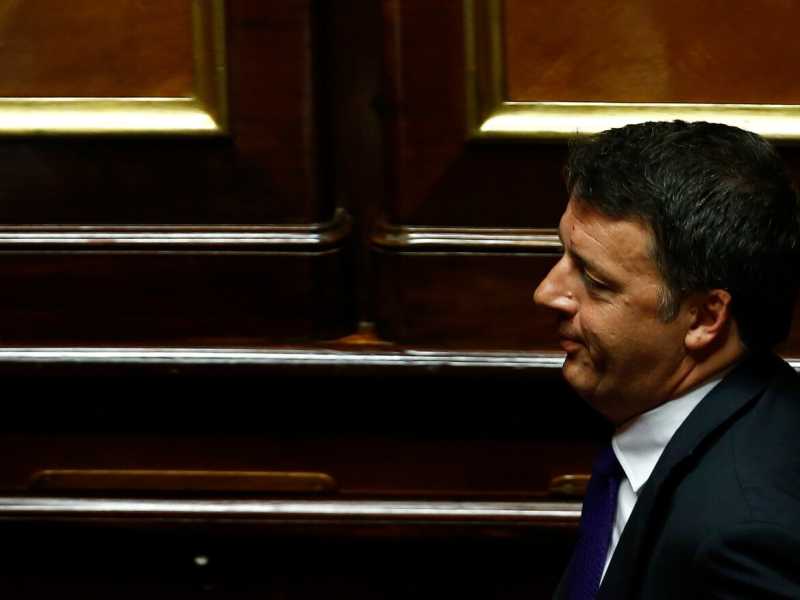Matteo Renzi (foto LaPresse)